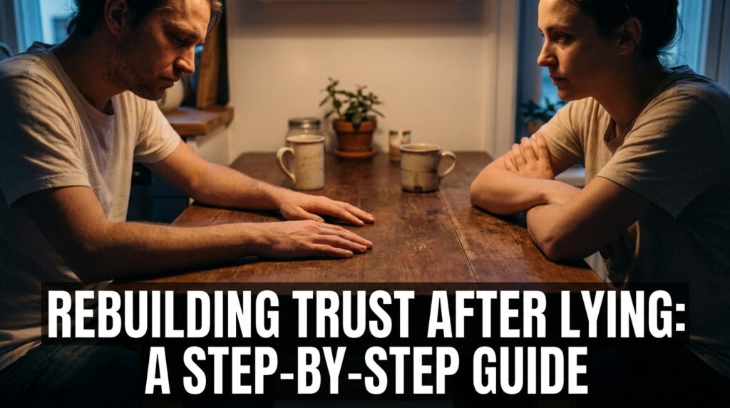 Rebuilding Trust After Lying: A Step-by-Step Guide