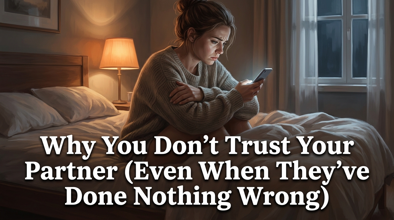 Why You Don't Trust Your Partner (Even When They've Done Nothing Wrong)