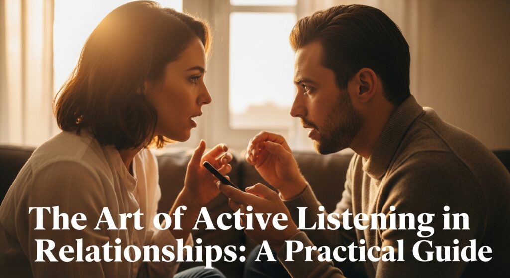 The Art of Active Listening in Relationships: A Practical Guide