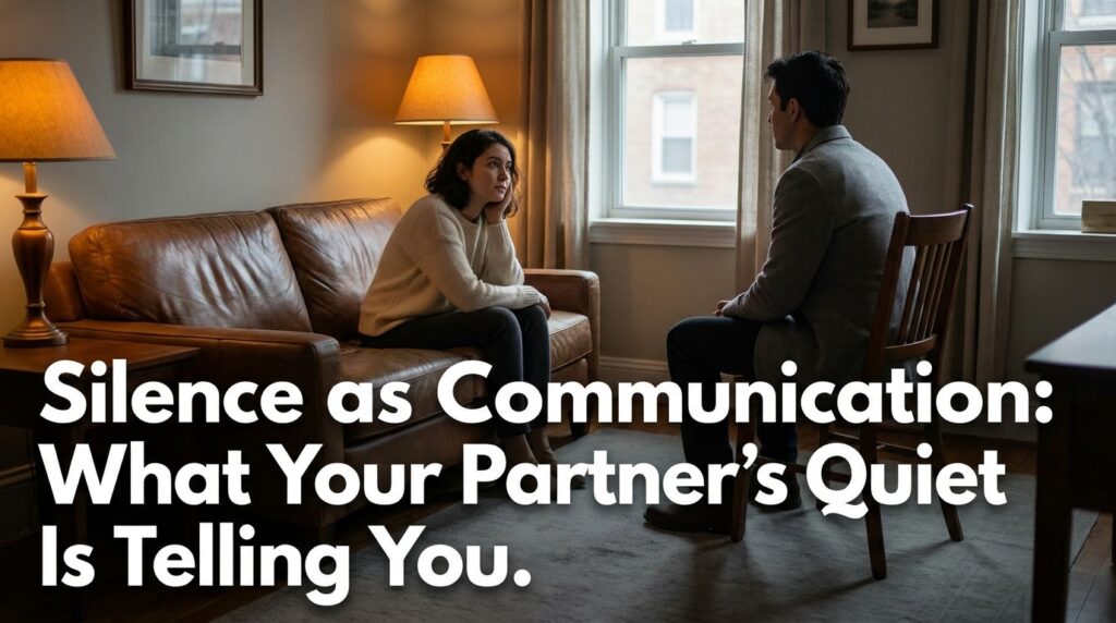 Silence as Communication: What Your Partner's Quiet Is Telling You