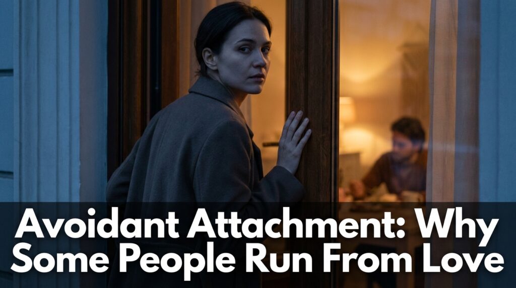 Avoidant Attachment: Why Some People Run From Love