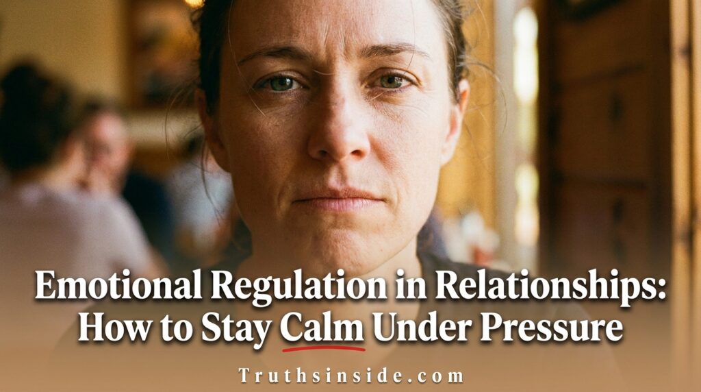 Emotional Regulation in Relationships: How to Stay Calm Under Pressure