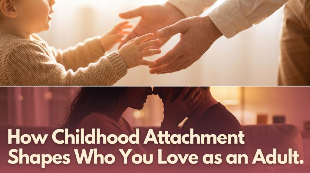 How Childhood Attachment Shapes Who You Love as an Adult
