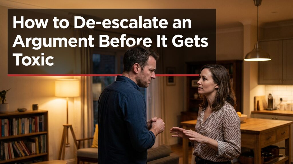 How to De-escalate an Argument Before It Gets Toxic