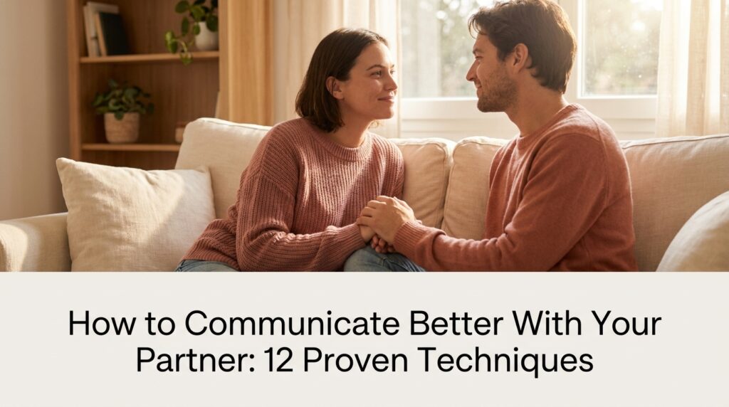 How to Communicate Better With Your Partner: 12 Proven Techniques