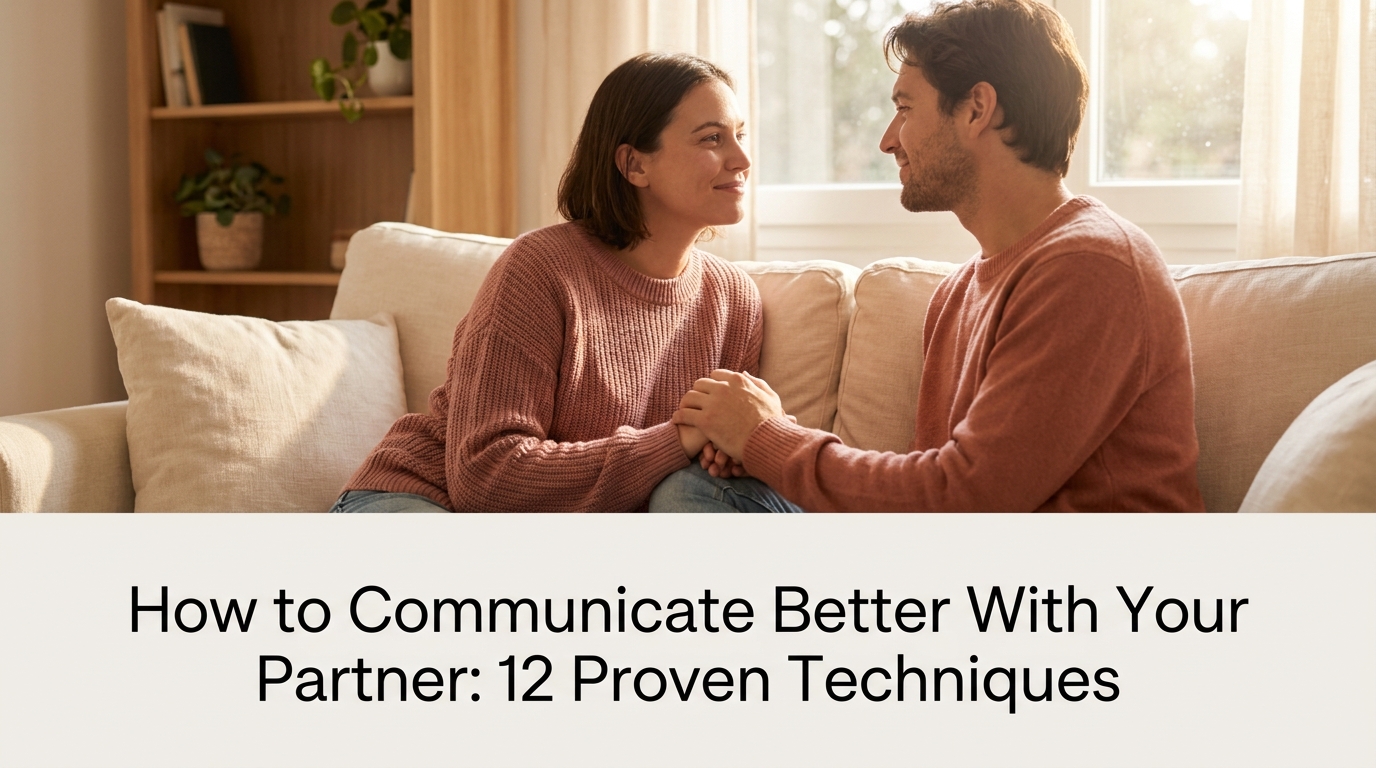 How to Communicate Better With Your Partner: 12 Proven Techniques
