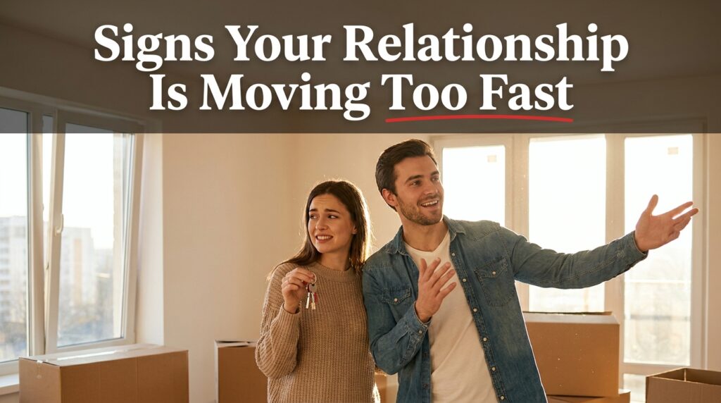 Signs Your Relationship Is Moving Too Fast