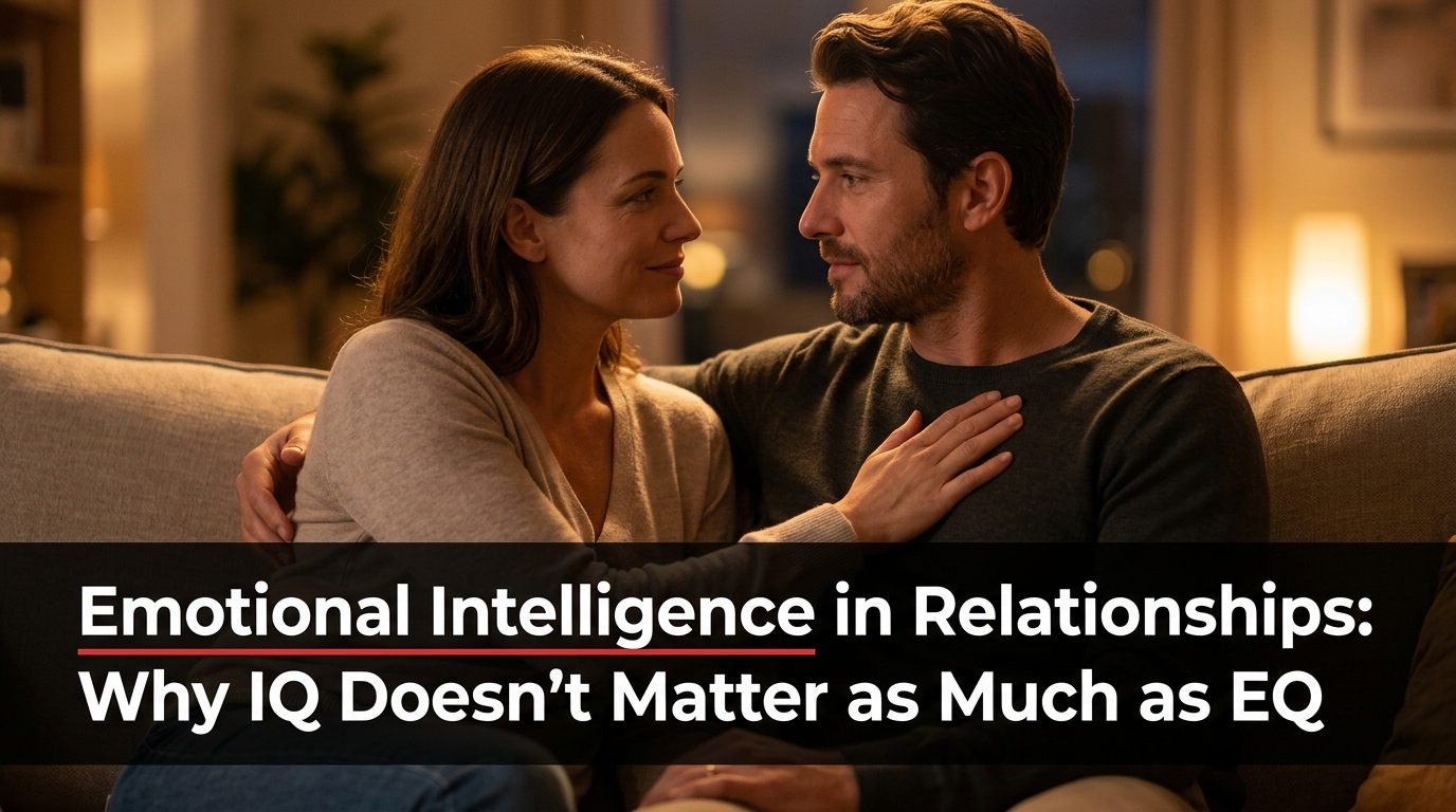 Emotional Intelligence in Relationships: Why IQ Doesn't Matter as Much as EQ