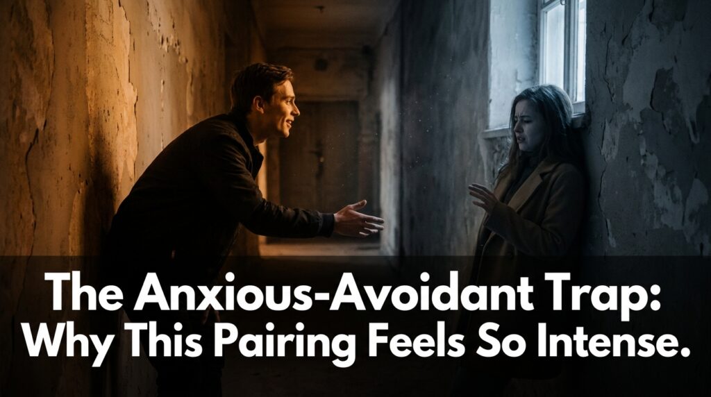 The Anxious-Avoidant Trap: Why This Pairing Feels So Intense