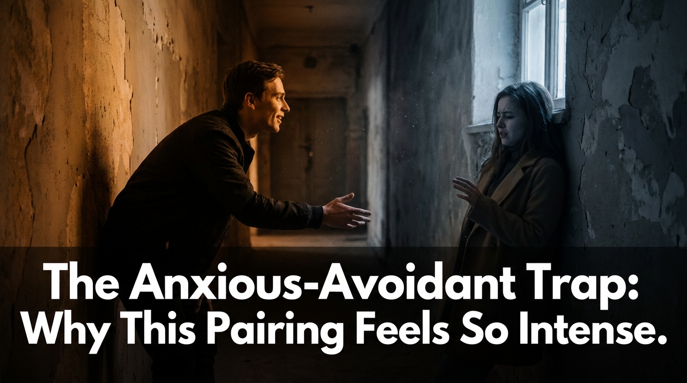 The Anxious-Avoidant Trap: Why This Pairing Feels So Intense