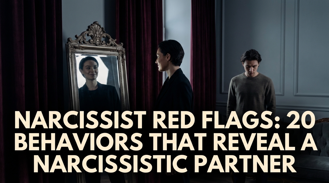 Narcissist Red Flags: 20 Behaviors That Reveal a Narcissistic Partner
