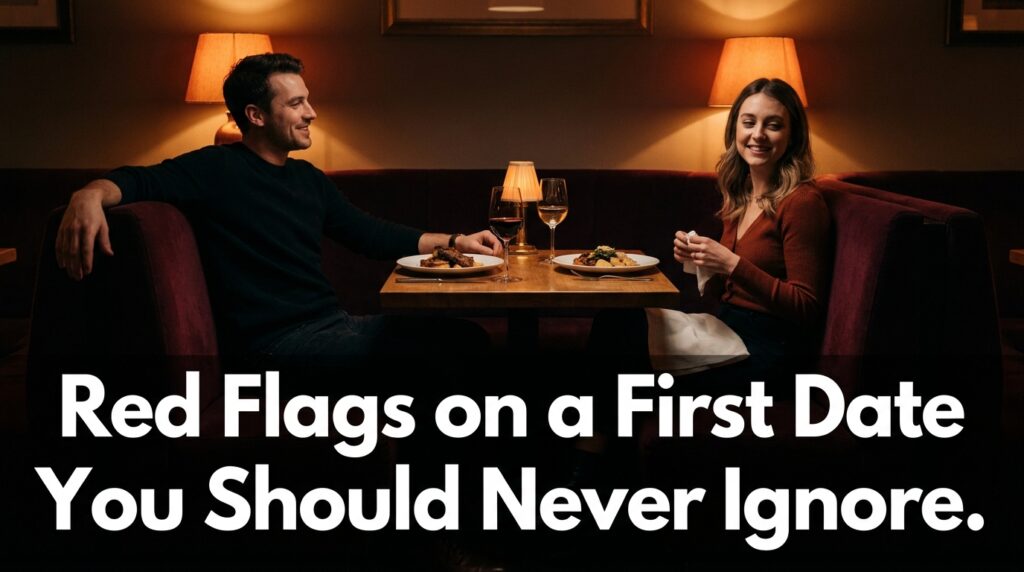 Red Flags on a First Date You Should Never Ignore