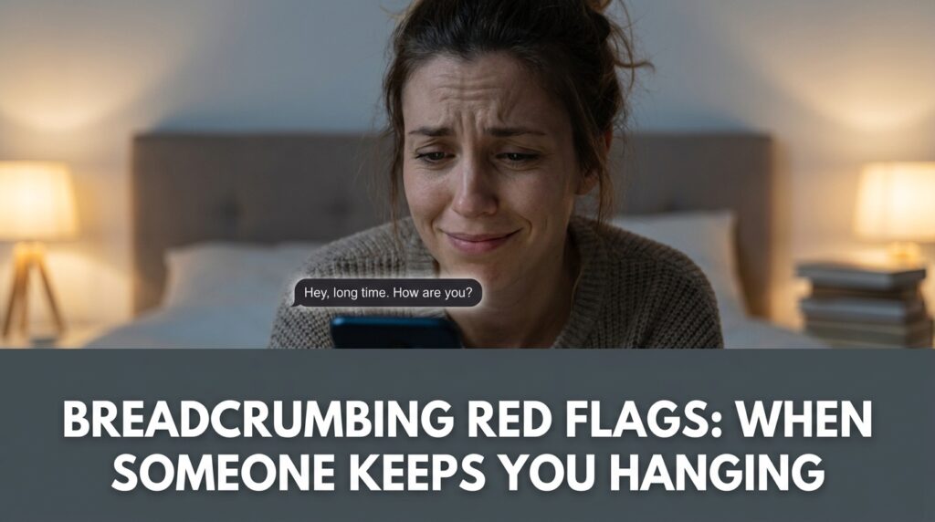 Breadcrumbing Red Flags: When Someone Keeps You Hanging