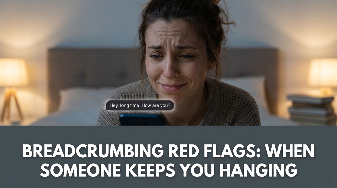 Breadcrumbing Red Flags: When Someone Keeps You Hanging