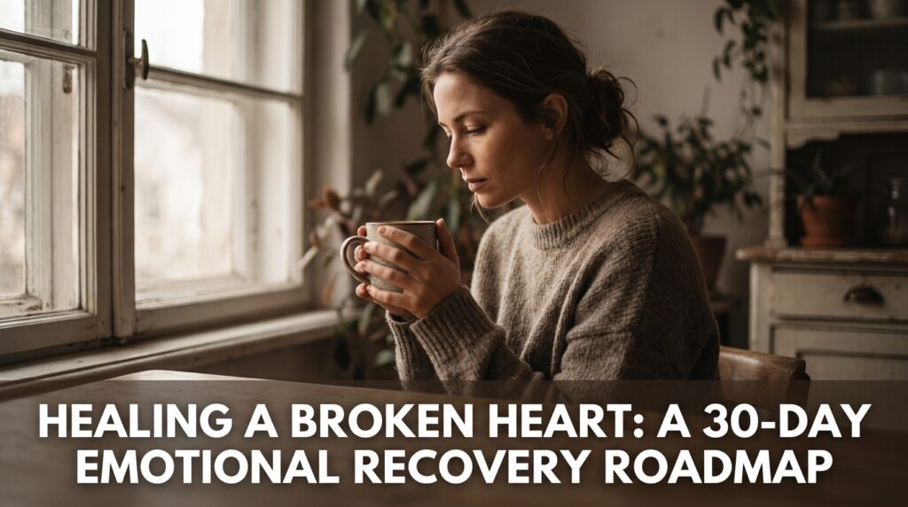 Healing a Broken Heart: A 30-Day Emotional Recovery Roadmap