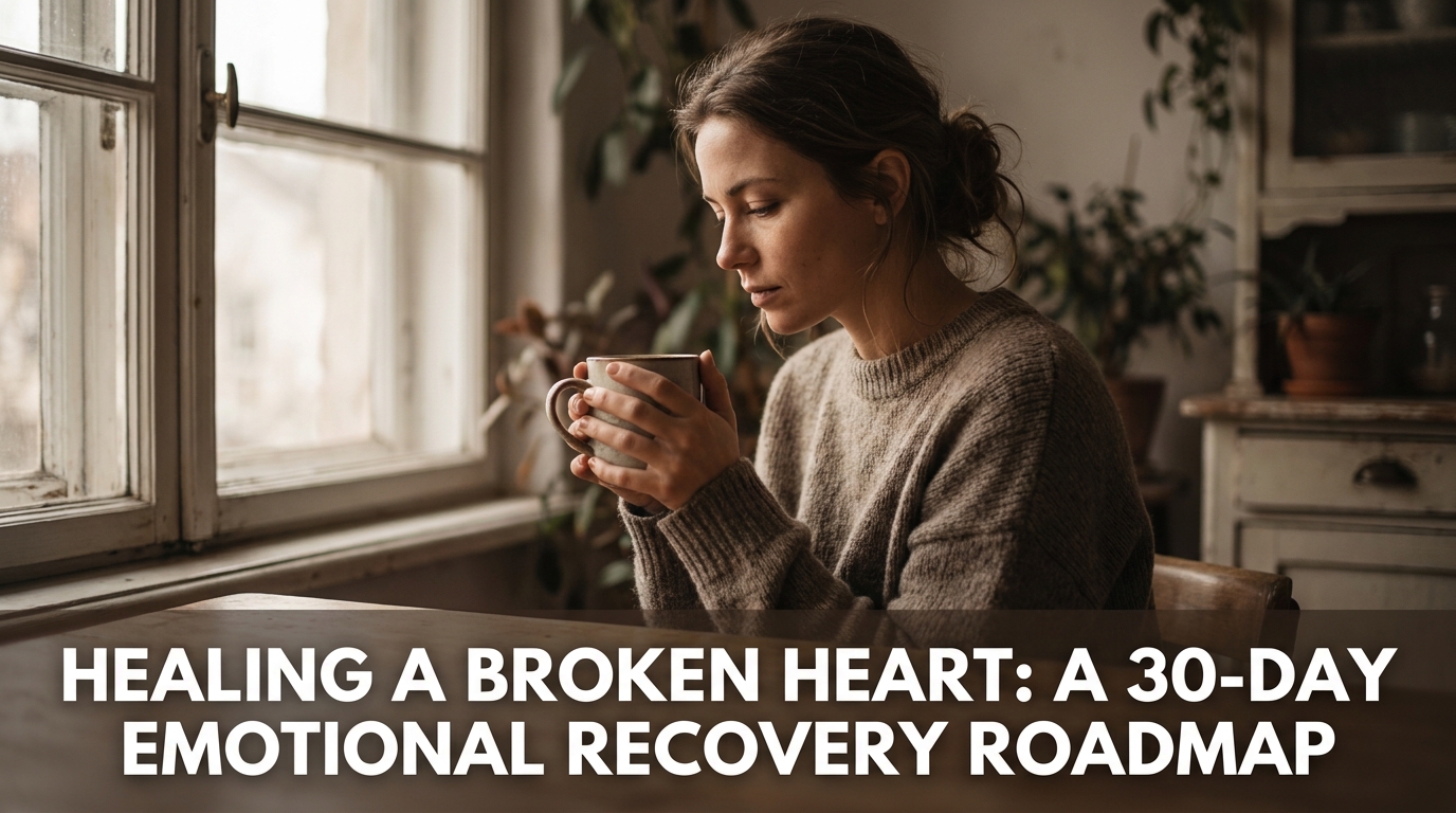 Healing a Broken Heart: A 30-Day Emotional Recovery Roadmap