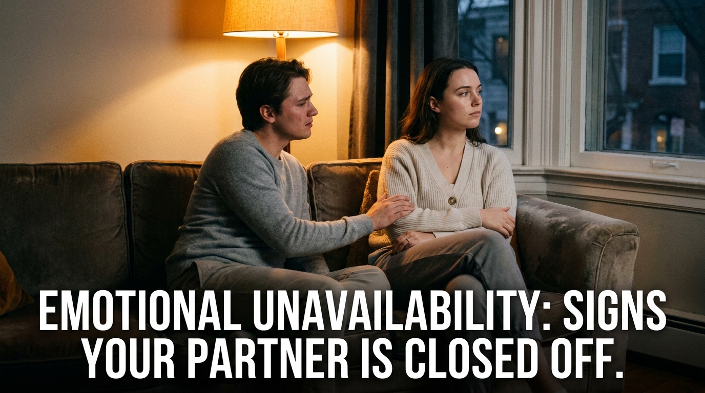 Emotional Unavailability: Signs Your Partner Is Closed Off