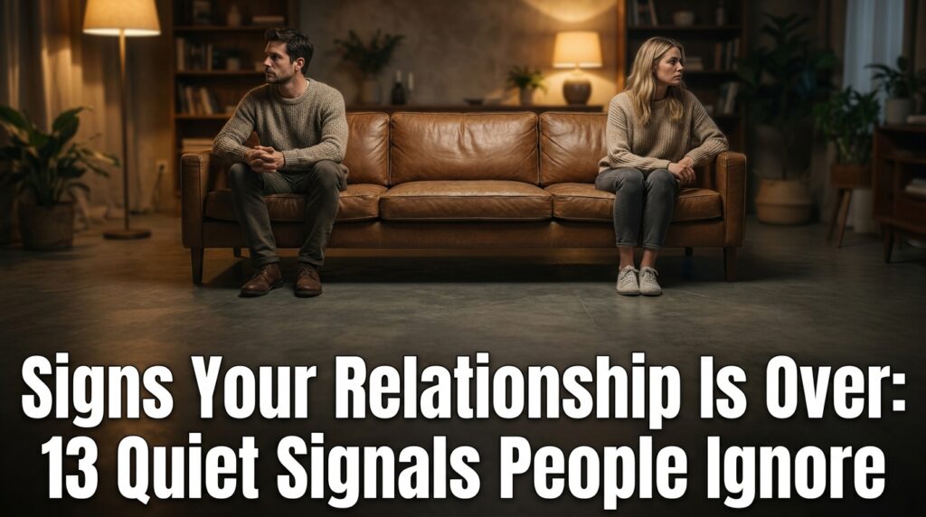 Signs Your Relationship Is Over: 13 Quiet Signals People Ignore