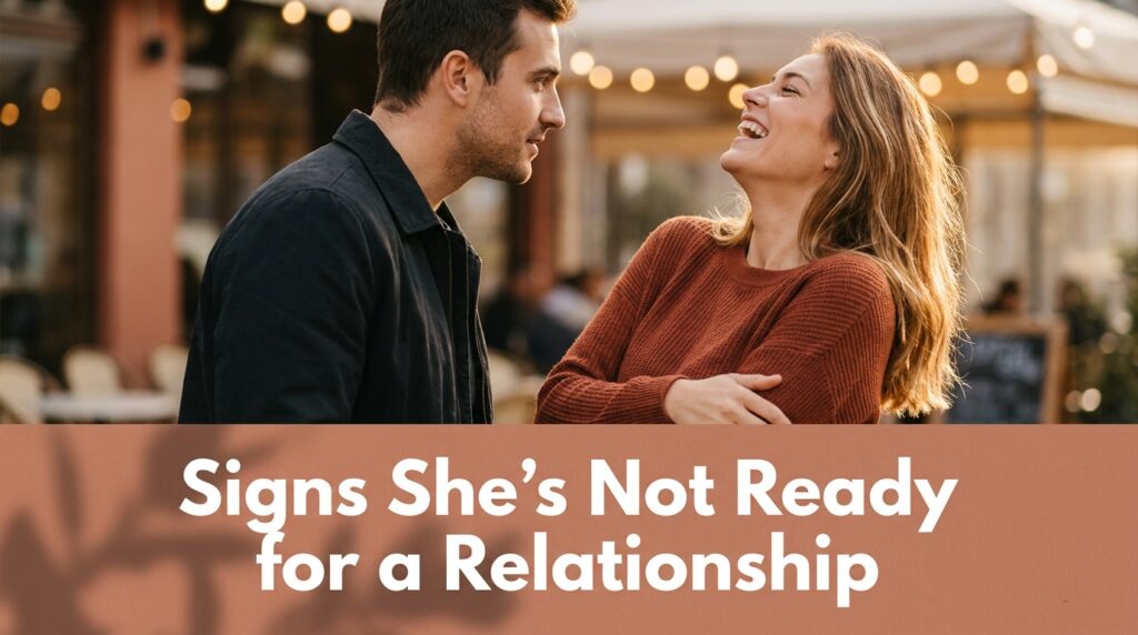 Signs She's Not Ready for a Relationship