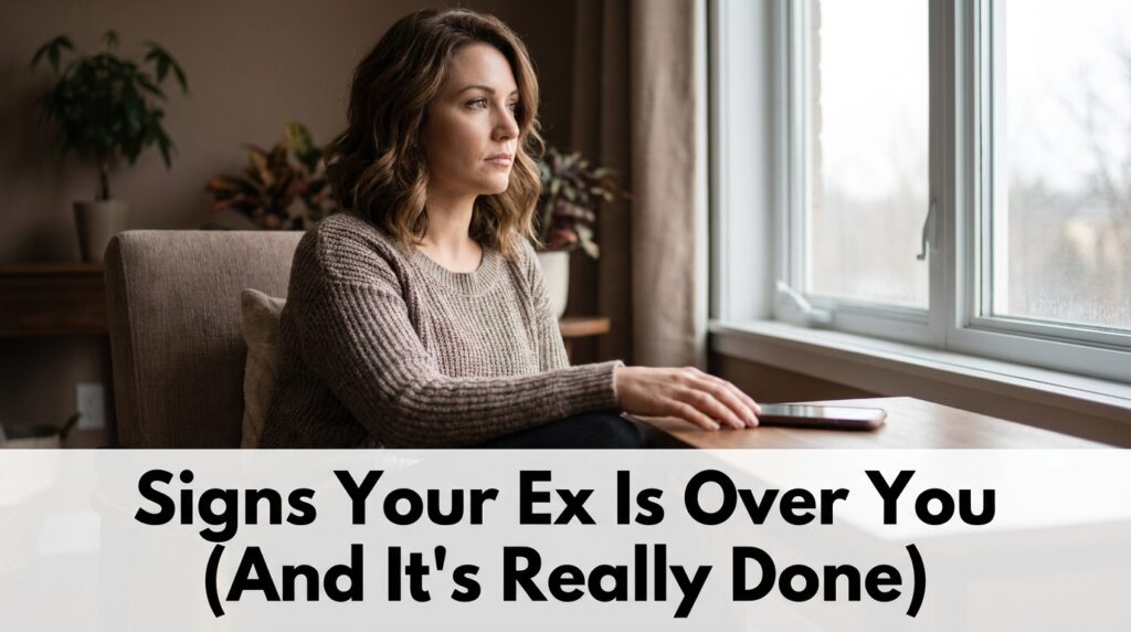 Signs Your Ex Is Over You (And It's Really Done)