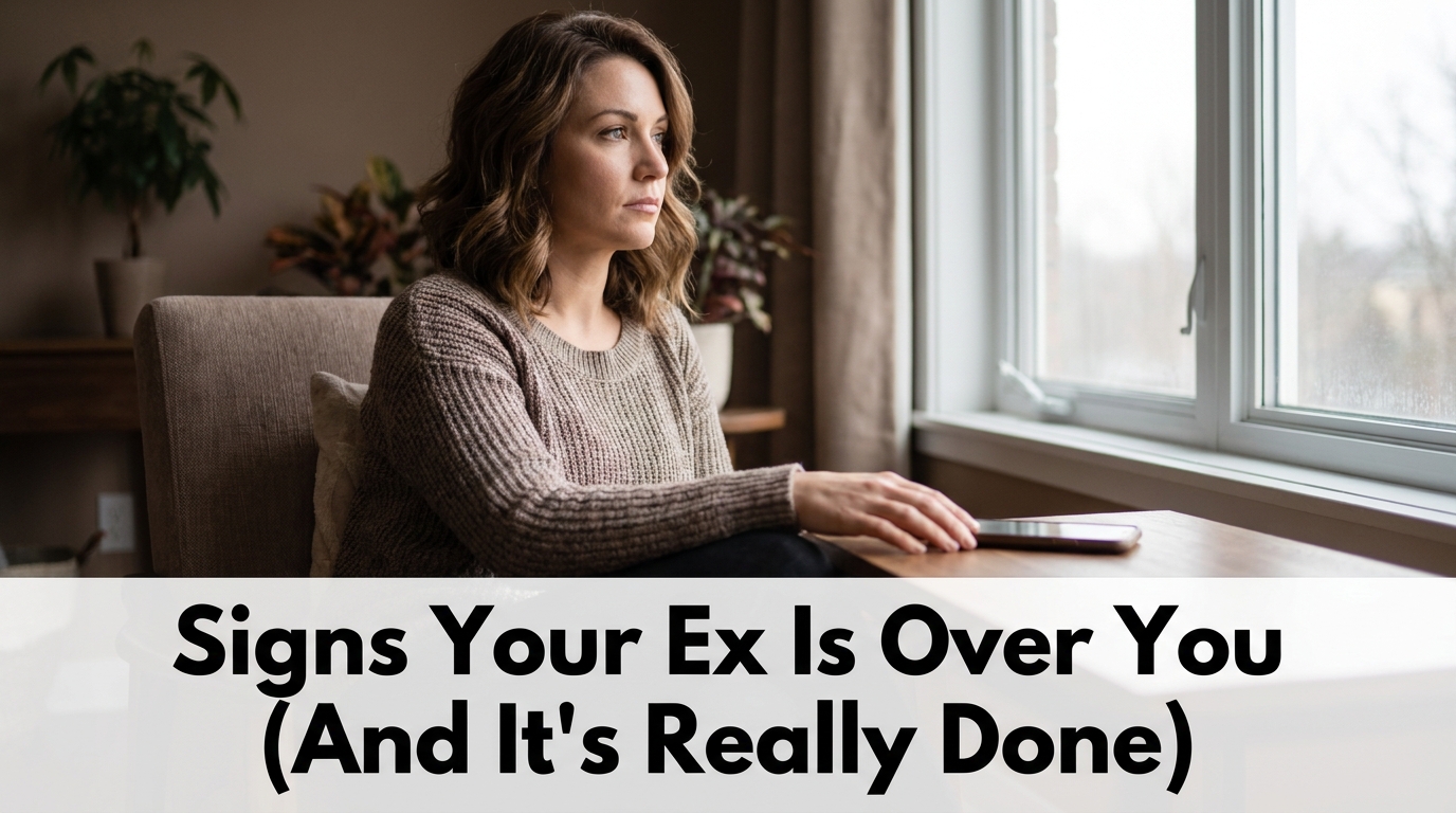 Signs Your Ex Is Over You (And It's Really Done)