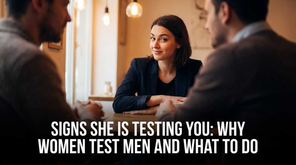 Signs She Is Testing You: Why Women Test Men and What to Do