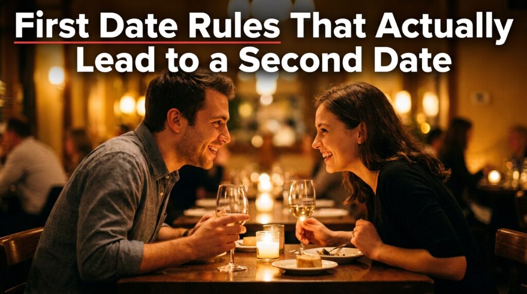 First Date Rules That Actually Lead to a Second Date