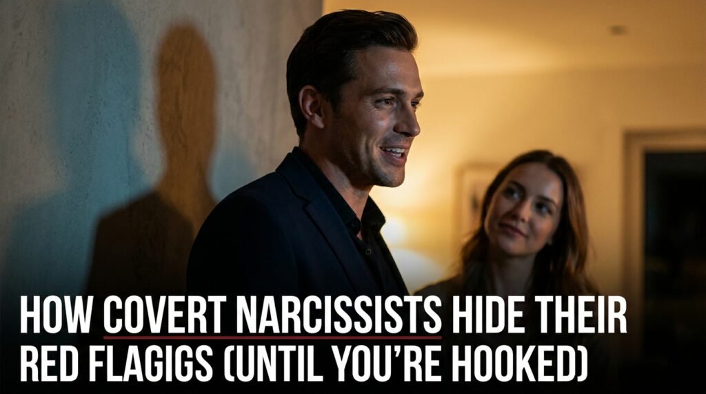 How Covert Narcissists Hide Their Red Flags (Until You're Hooked)