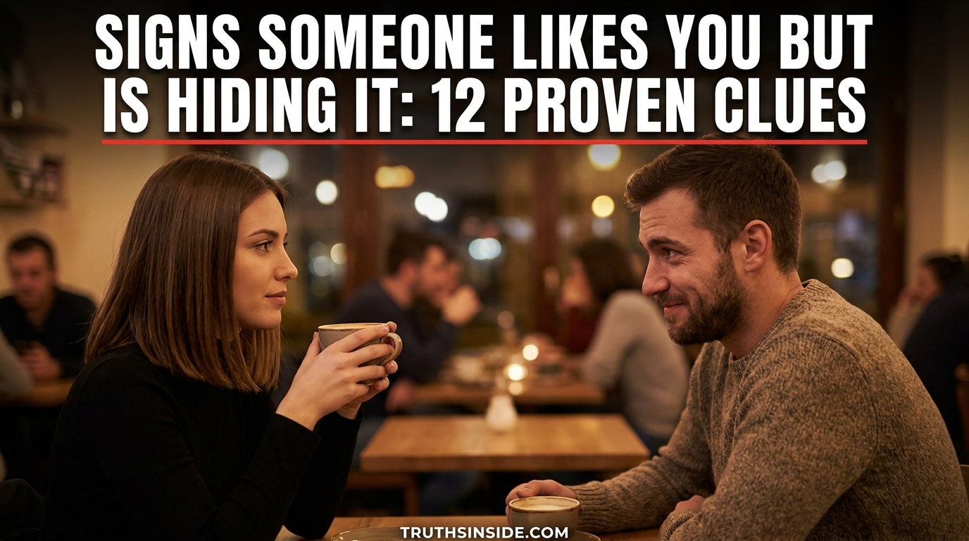 Signs Someone Likes You But Is Hiding It: 12 Proven Clues