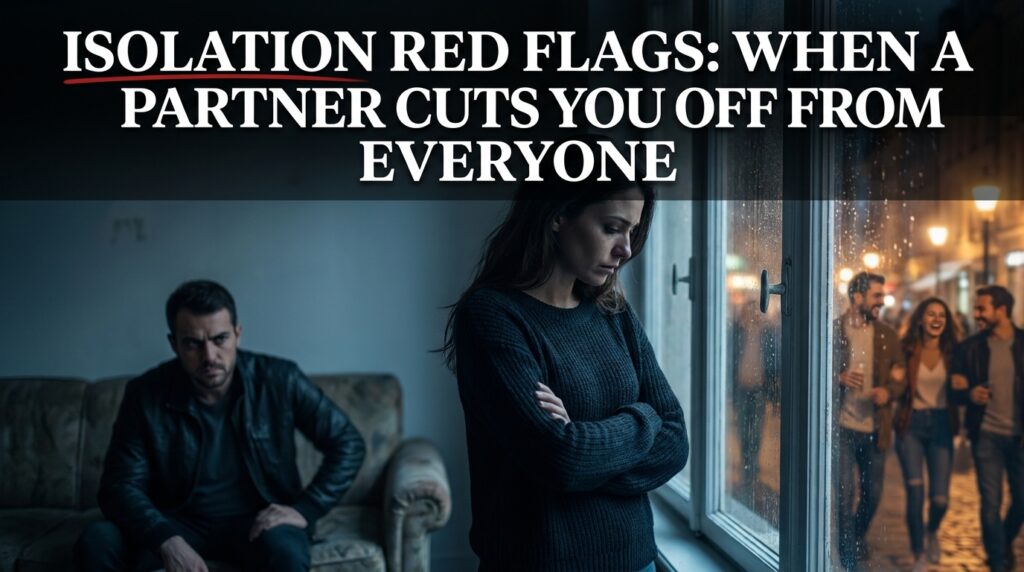 Isolation Red Flags: When a Partner Cuts You Off From Everyone
