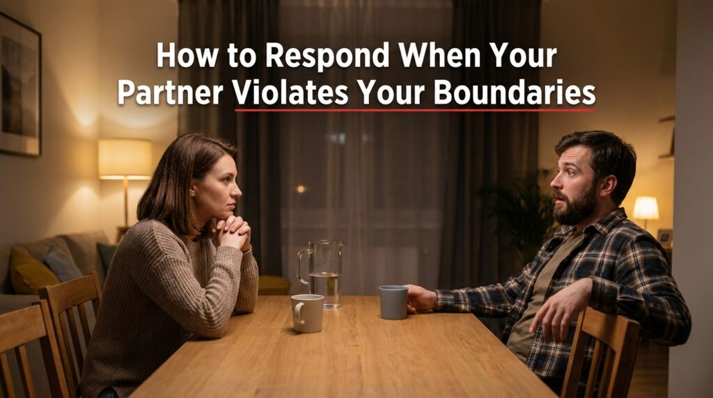 How to Respond When Your Partner Violates Your Boundaries
