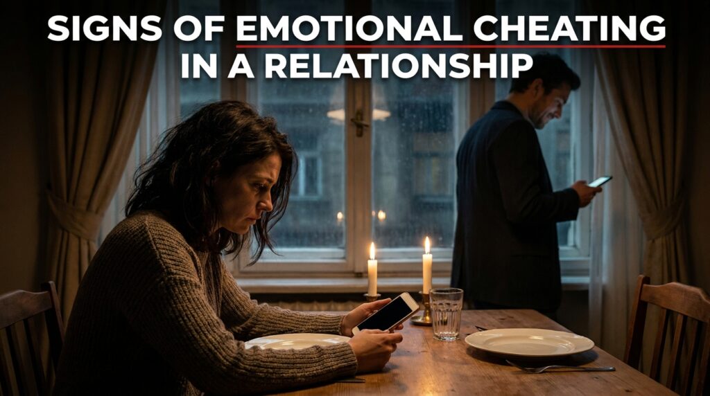 Signs of Emotional Cheating in a Relationship