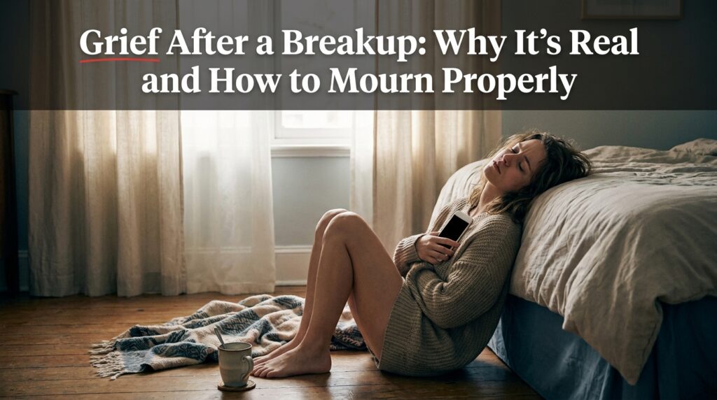Grief After a Breakup: Why It's Real and How to Mourn Properly