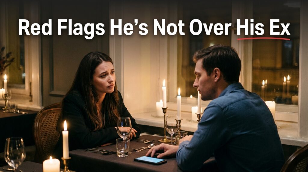 Red Flags He's Not Over His Ex