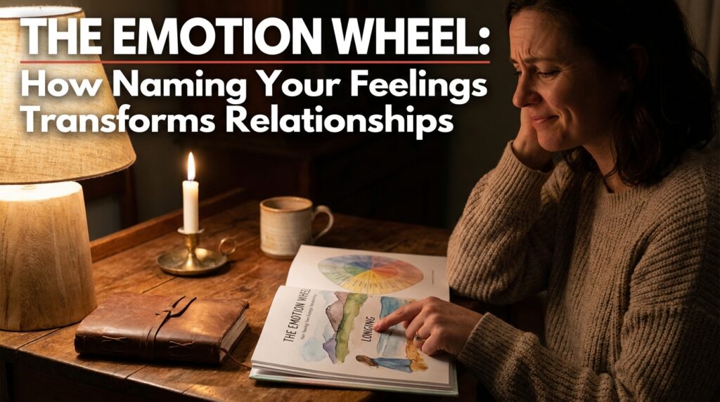 The Emotion Wheel: How Naming Your Feelings Transforms Relationships