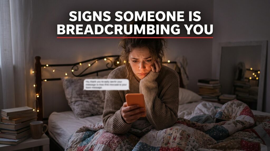 Signs Someone Is Breadcrumbing You