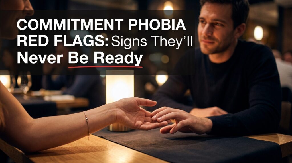 Commitment Phobia Red Flags: Signs They'll Never Be Ready