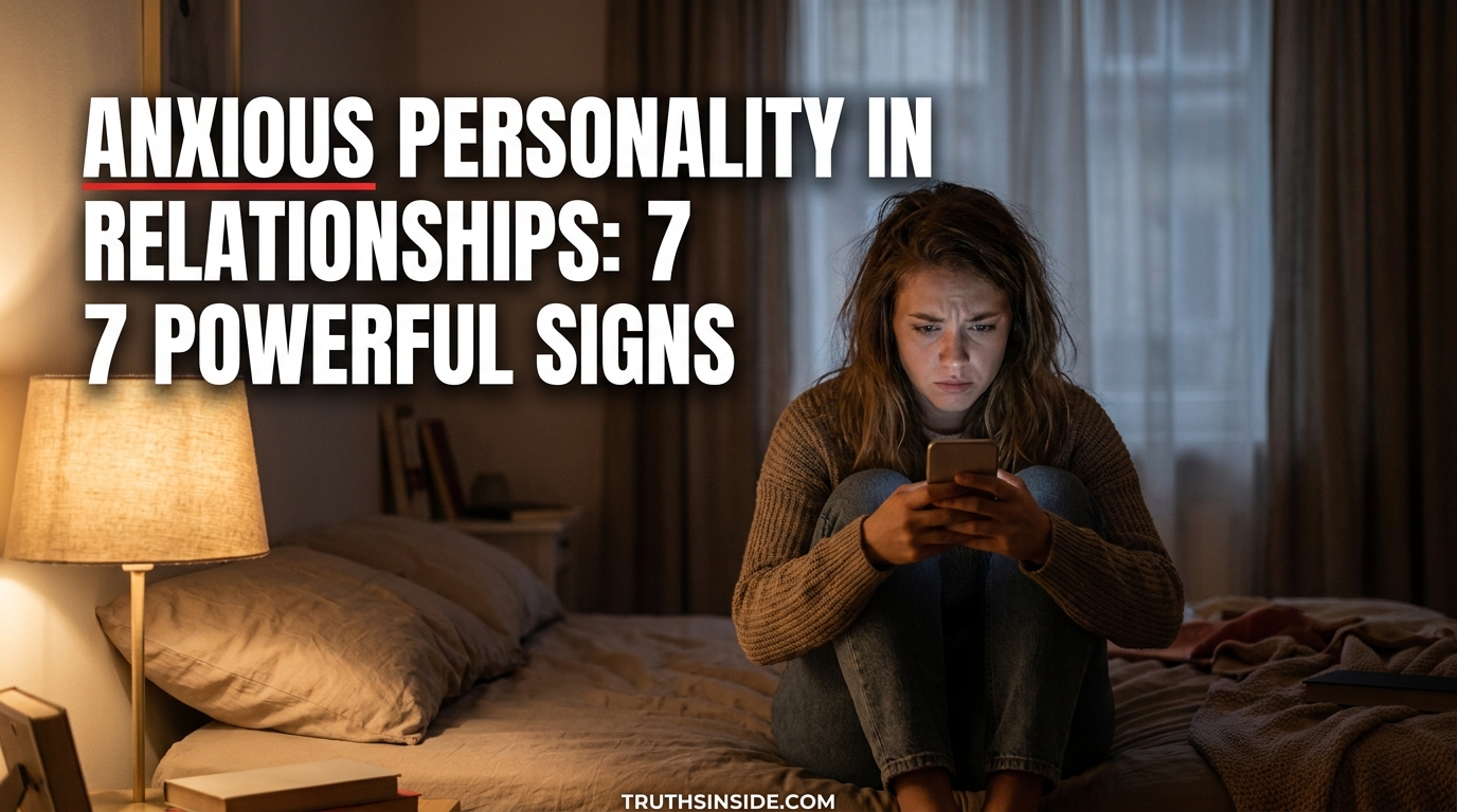 Anxious Personality in Relationships: 7 Powerful Signs