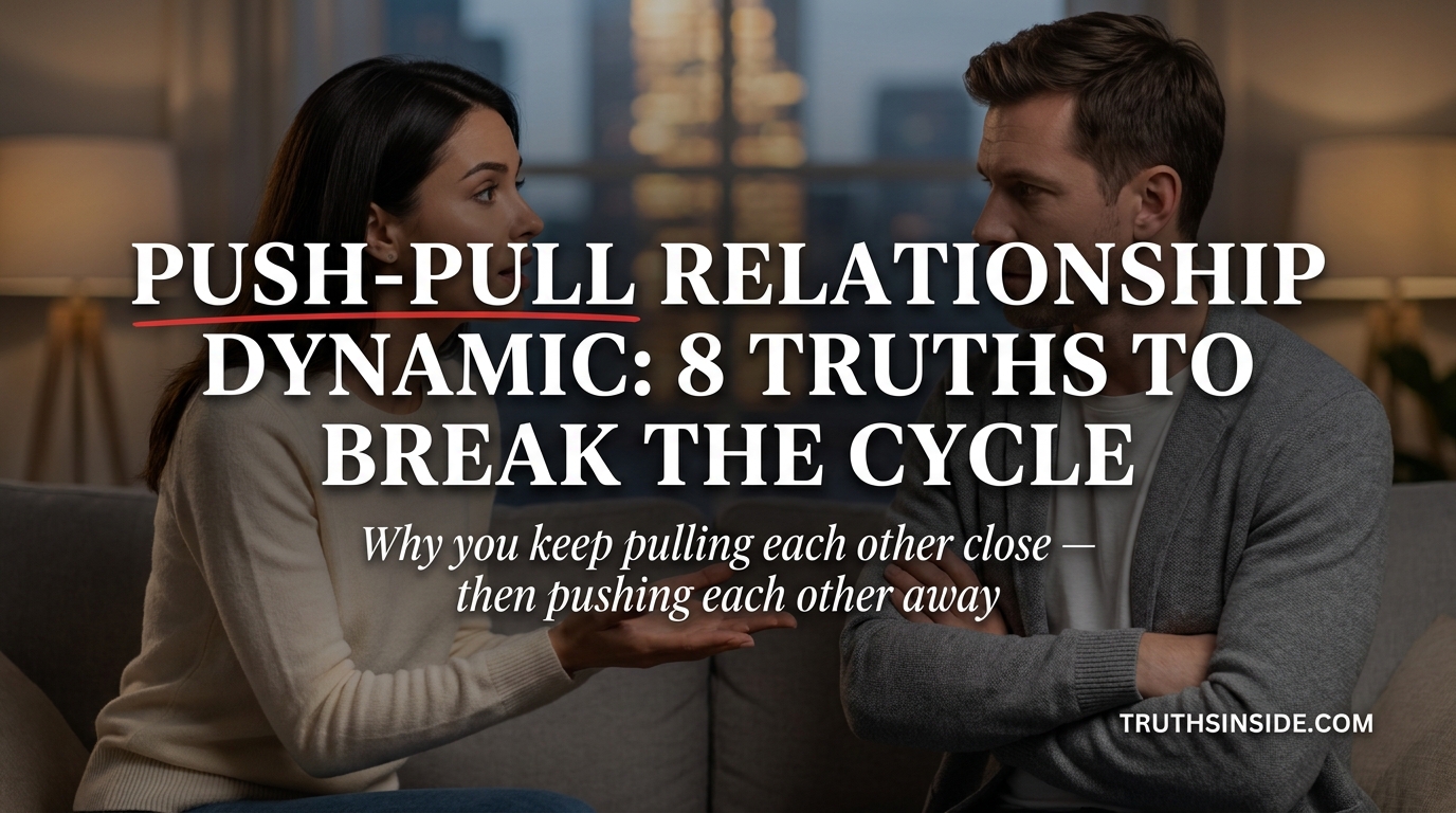 Push-Pull Relationship Dynamic: 8 Truths to Break the Cycle