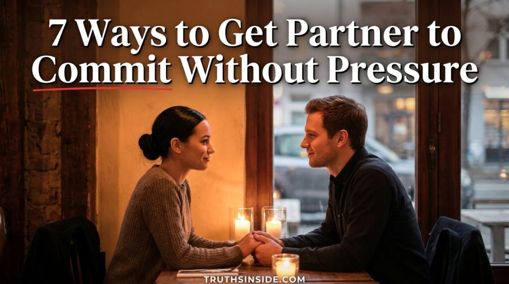 7 Ways to Get Your Partner to Commit Without Pressure