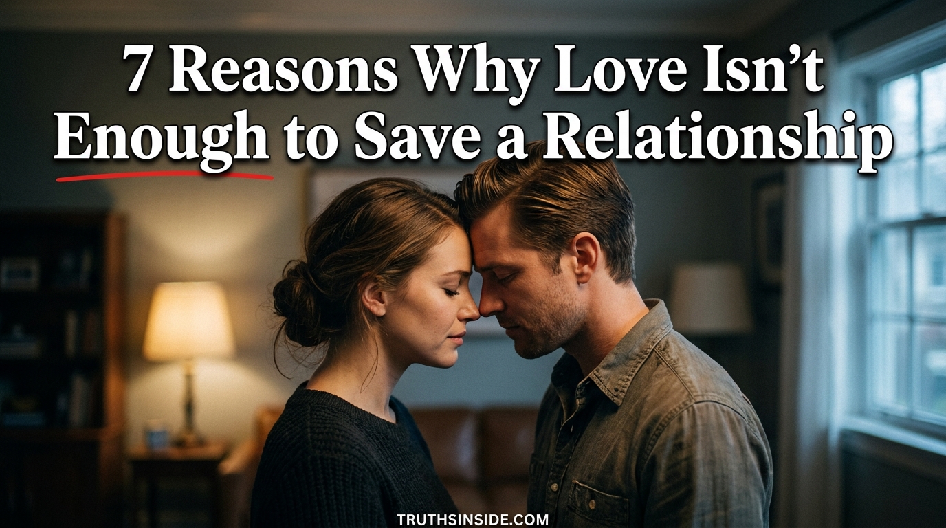7 Reasons Why Love Isn't Enough to Save a Relationship