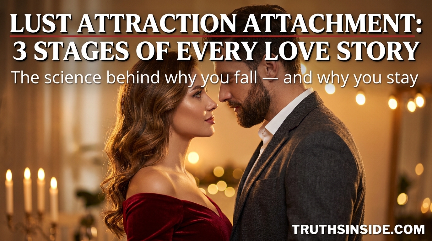 Lust Attraction Attachment: 3 Stages of Every Love Story
