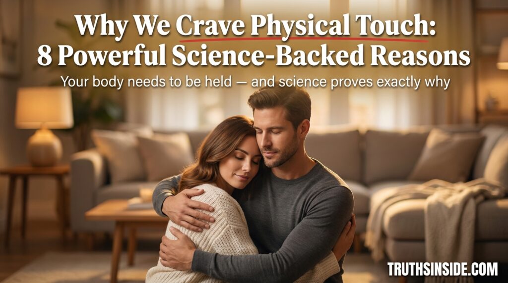 Why We Crave Physical Touch: 8 Powerful Science-Backed Reasons