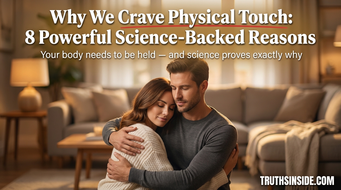 Why We Crave Physical Touch: 8 Powerful Science-Backed Reasons