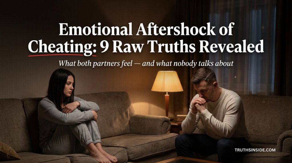 Emotional Aftershock of Cheating: 9 Raw Truths Revealed