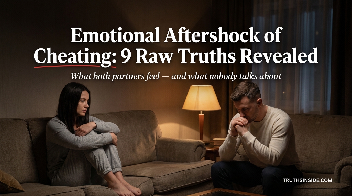 Emotional Aftershock of Cheating: 9 Raw Truths Revealed