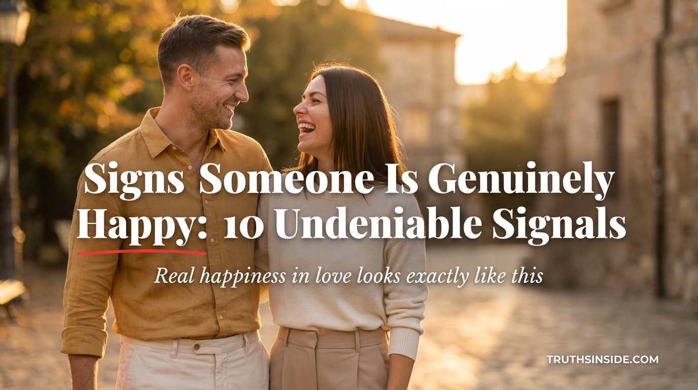 Signs Someone Is Genuinely Happy: 10 Undeniable Signals