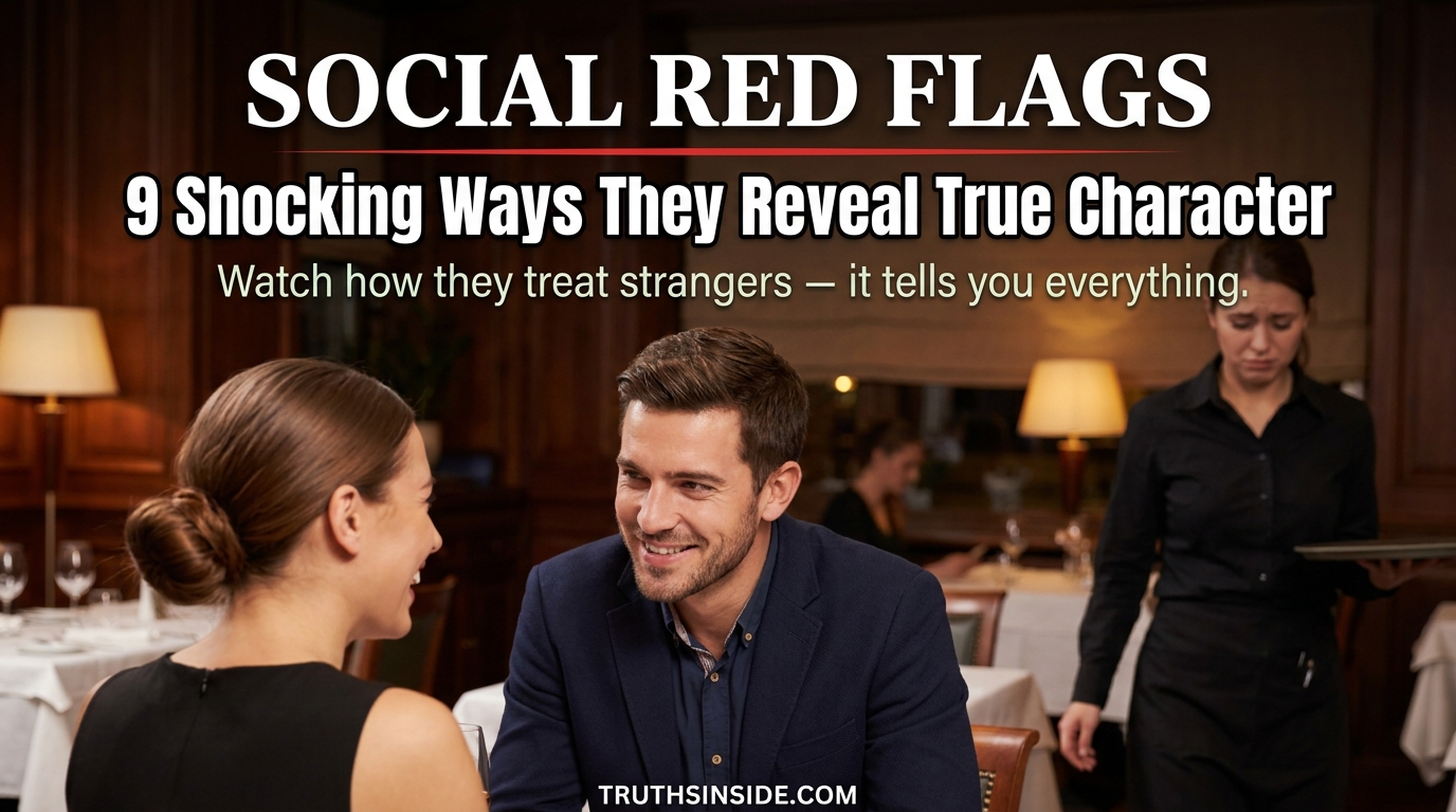 Social Red Flags: 9 Shocking Ways They Reveal True Character