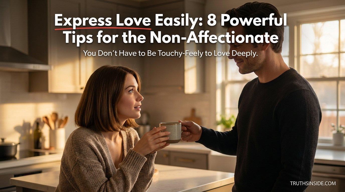 Express Love Easily: 8 Powerful Tips for the Non-Affectionate