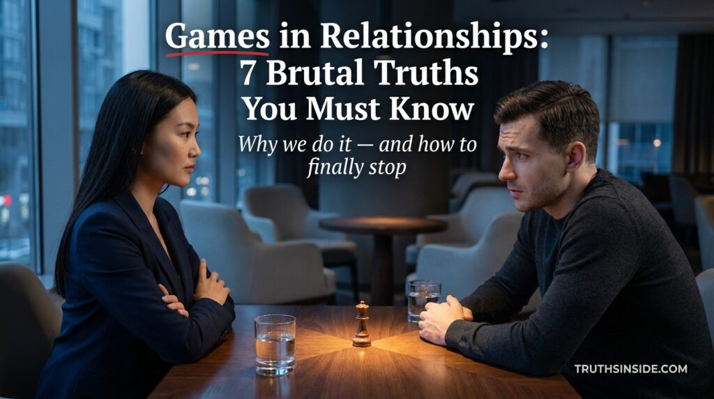 Games in Relationships: 7 Brutal Truths You Must Know